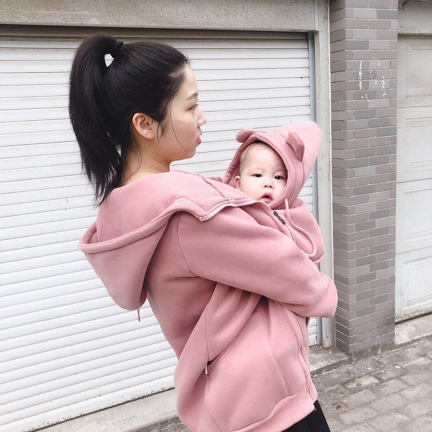 Mother and child one-piece sweater baby