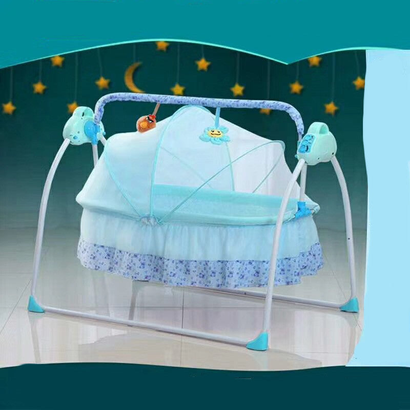Newborn Bluetooth Baby Cradle Bed