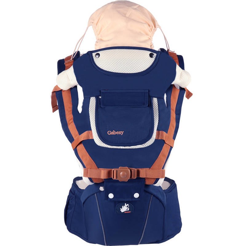 Multifunctional breathable baby carrier